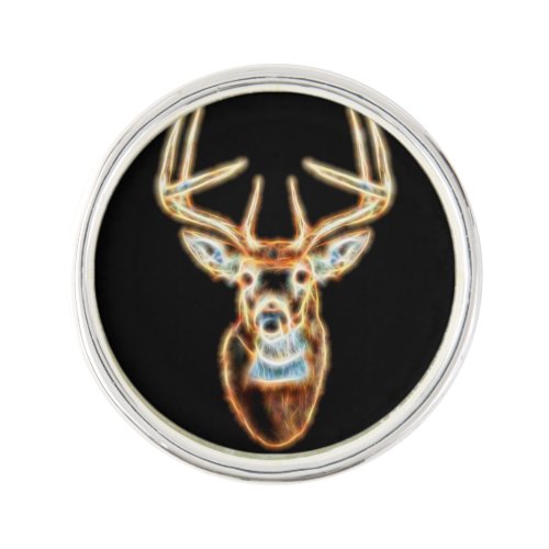 Deer Head Energy Spirit designs Pin