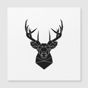 Deer Head Geometric Ai File Deer Silhouette Stag P