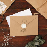 Deer Head Monogram Wax Seal Sticker<br><div class="desc">Add elegance and tradition with a wax seal for your special
Let your recipients experience the timeless allure of wax seals with the Deer Head Monogram Wax Seal Sticker. Easy to personalize and easy peel and stick.</div>