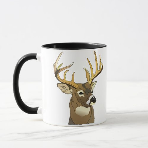 Deer Head Mug