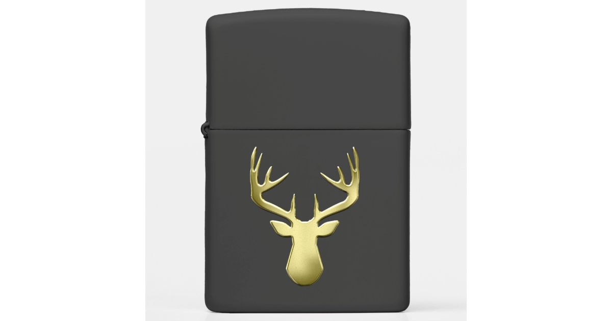 Deer Head Zippo Lighter