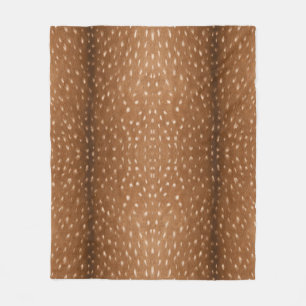 Deer Hide // Fleece Blanket
