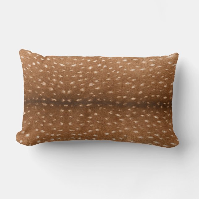 Deer Hide // Lumbar Pillow (Front)