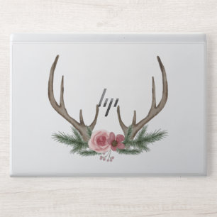 Deer Horn Floral HP EliteBook 830 G5/G6, 735 G5/G6 Laptop Skin