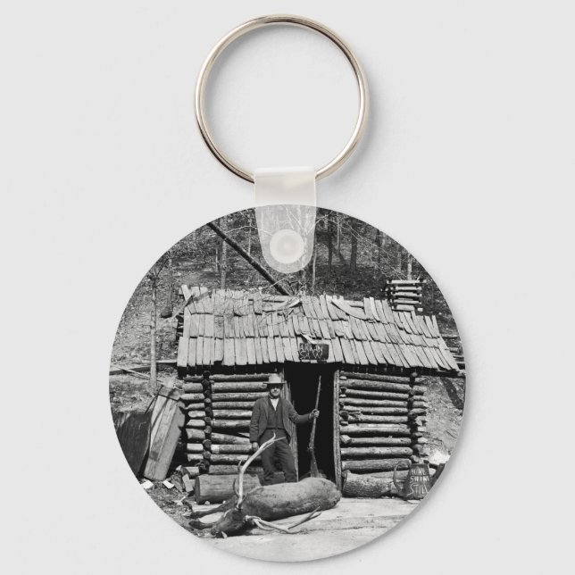 Deer Hunter, 1901 Keychain (Front)