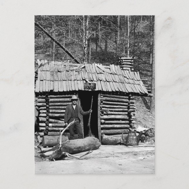 Deer Hunter, 1901 Postcard (Front)