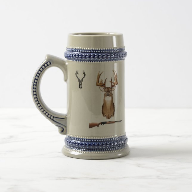Deer Hunter Beer Stein (Left)