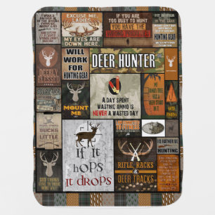 Deer Hunter Blanket Christmas Gift For Hunter,