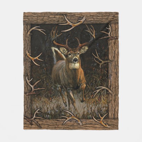 Deer Hunter Blanket Gift For Dad Funny Hunter