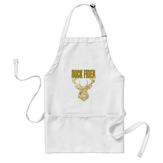 Deer Hunter Buck Fiden Political Anti-BIden Wall H Adult Apron (Front)