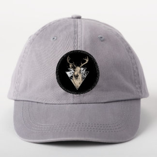 Deer Hunter Buck Skull Animal Patch