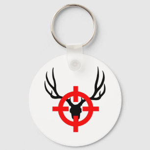 Deer Hunter - Bullseye Keychain