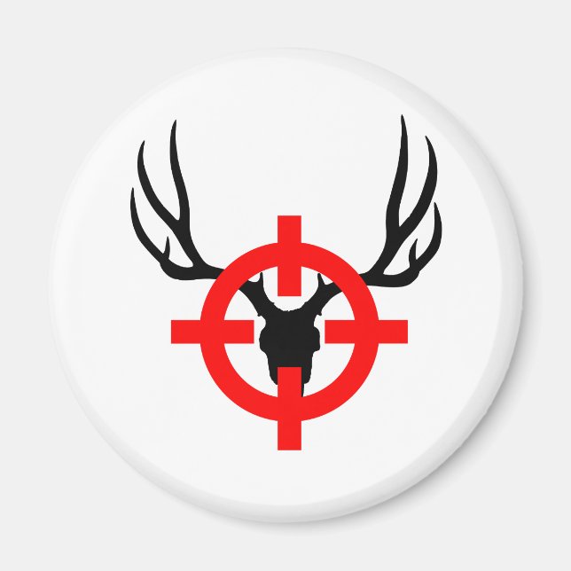 Deer Hunter - Bullseye Magnet (Front)