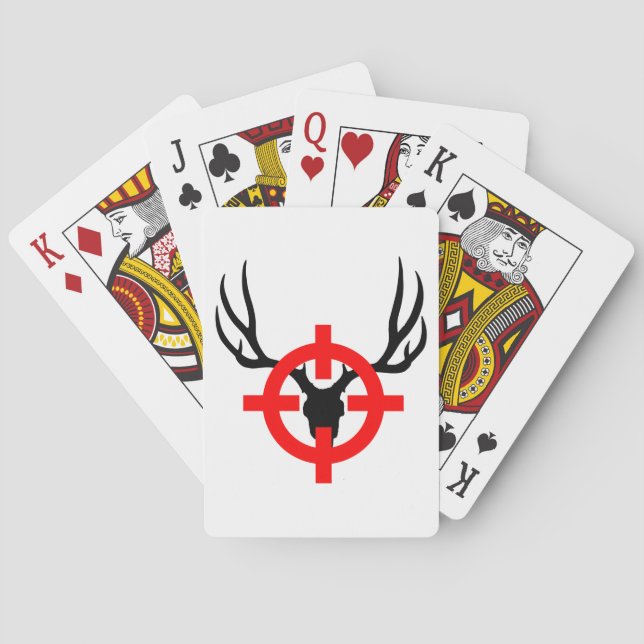 Deer Hunter - Bullseye Poker Cards (Back)
