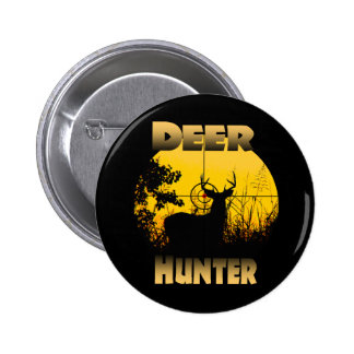 Deer Hunter Buttons & Pins | Zazzle