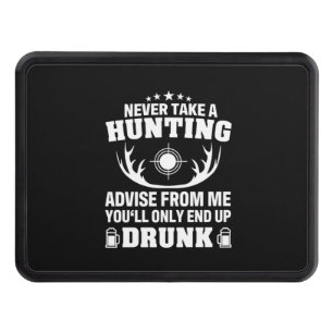 Deer Hunter Drinking Hitch Cover