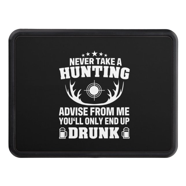 Deer Hunter Drinking Hitch Cover (Front)