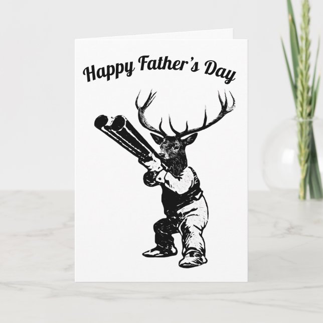 Deer Hunter Father’s Day Card (Front)