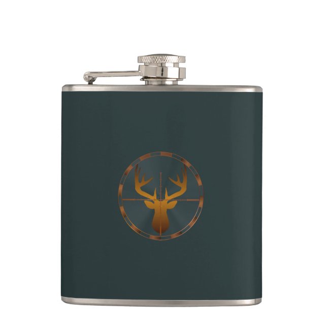 Deer Hunter Flask (Front)