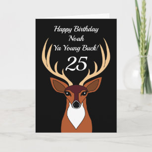 Deer Hunting Birthday Cards | Zazzle