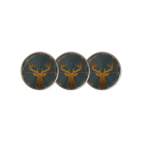 Deer Hunter Golf Ball Marker