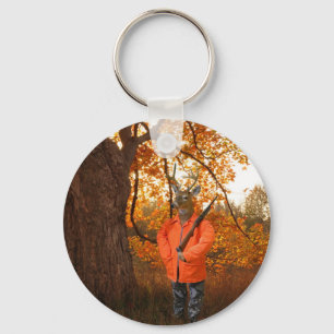 Deer Hunter Keychain