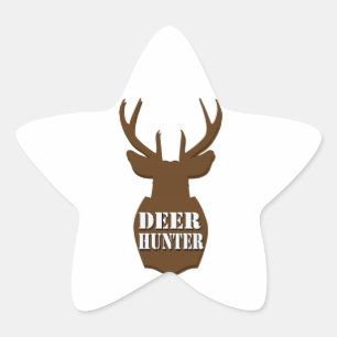 Deer Hunter Star Sticker
