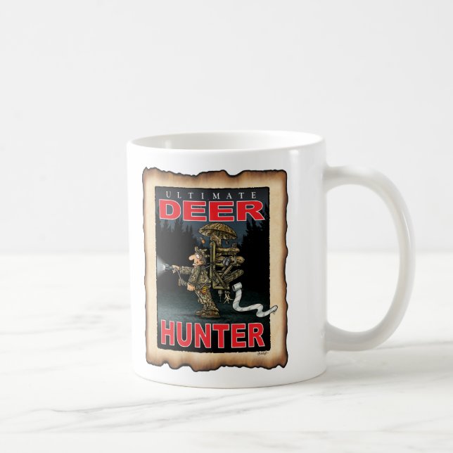 DEER HUNTER w EVERYTHING  200 Coffee Mug (Right)