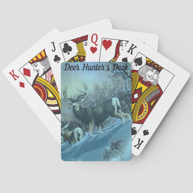Deer Hunter's Deck Poker Cards (Back)