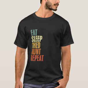 Deer Hunting Antler Shed Hunting Season Hunting De T-Shirt