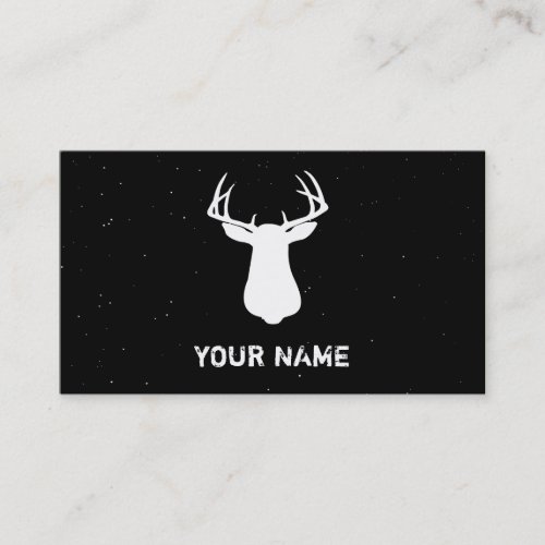 DEER HUNTING - Business Card Template