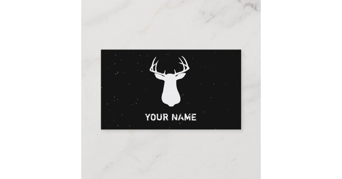 deer-hunting-business-card-zazzle