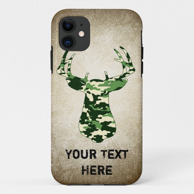 Deer Hunting Camo Buck Case-Mate iPhone Case (Back)