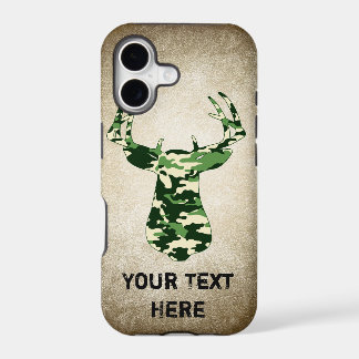 Deer Hunting Camo Buck iPhone 17 Case