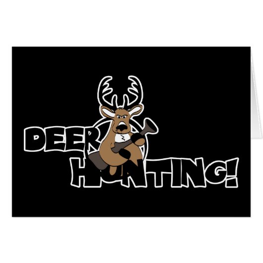 Deer Hunting Cards (Front Horizontal)
