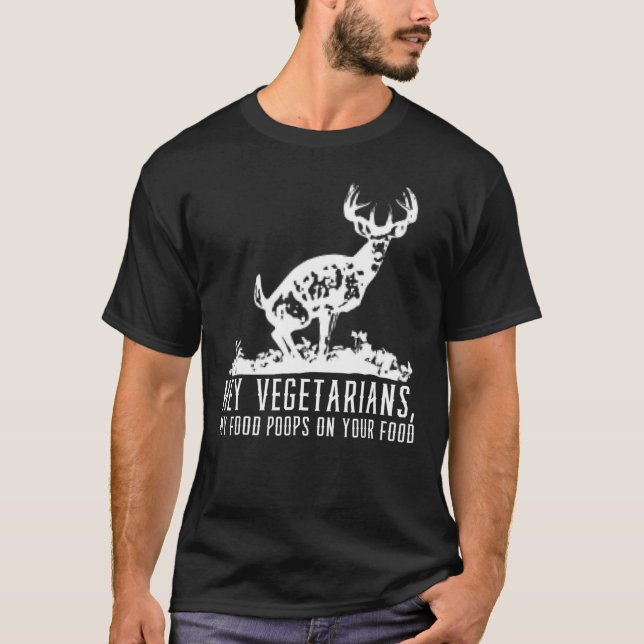 Deer Hunting  For Men Women Funny  Hunter T-Shirt (Front)