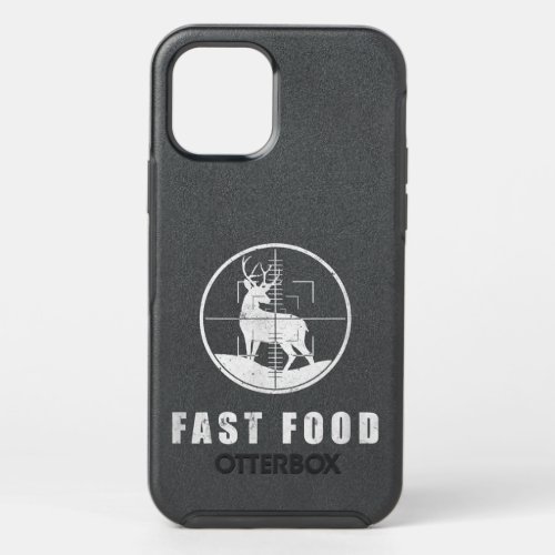 Deer Hunting Funny Hunter Fast Food Season Fast Fo OtterBox Symmetry iPhone 12 Pro Case