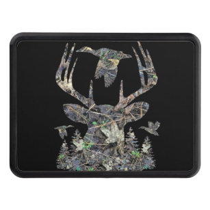 Deer Hunting Gifts, Camo Buck Duck Hitch Cover