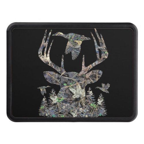 Deer Hunting Gifts Camo Buck Duck Hitch Cover