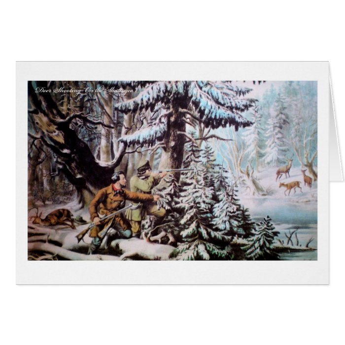 Deer  Hunting Greeting Card