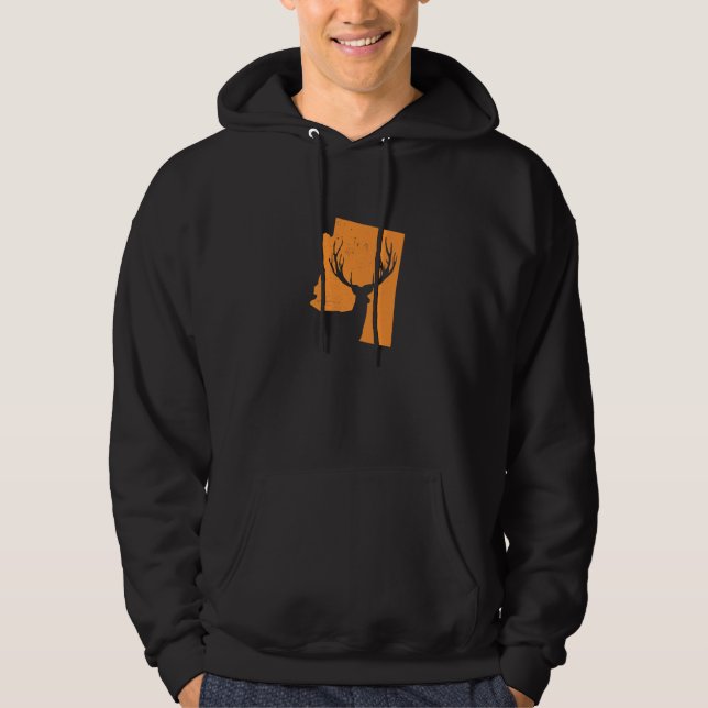 Deer Hunting In Arizona We Love Hunting Deer Hoodie (Front)