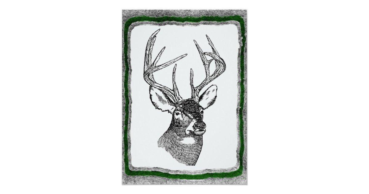 Deer Hunting invitation template