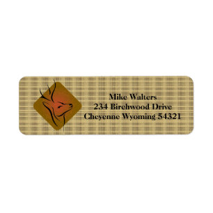 Deer Hunting Logo Label