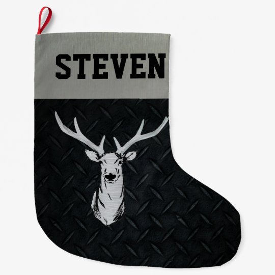 Deer Hunting Men's Christmas Stocking