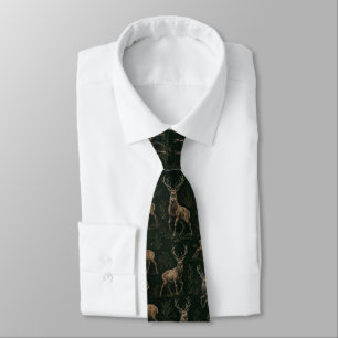 Deer Hunting Neck Tie
