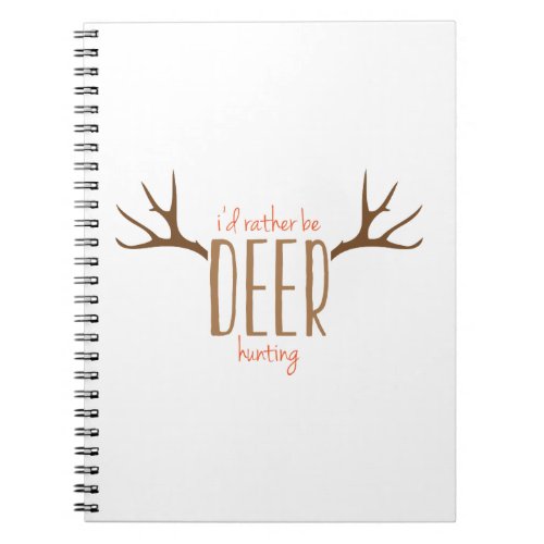 Deer Hunting Notebook