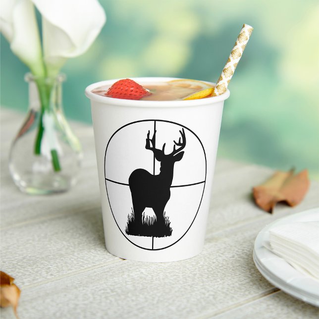 Deer Hunting Paper Cups (Creator Uploaded)