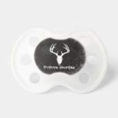 Deer Hunting Skull w/ Antlers Pacifier (Front)
