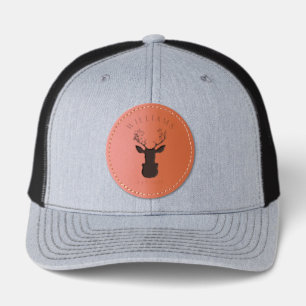Deer Hunting Spouse Custom Leather Patch Hat