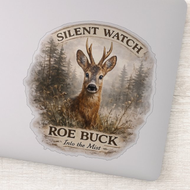 Deer Hunting Sticker (Detail)